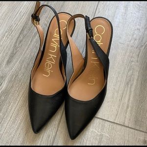 Calvin Klein slingback Heels